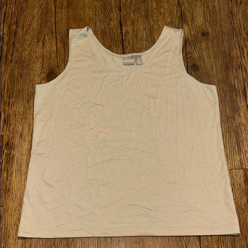 Chico's Soft Beige Tank Top